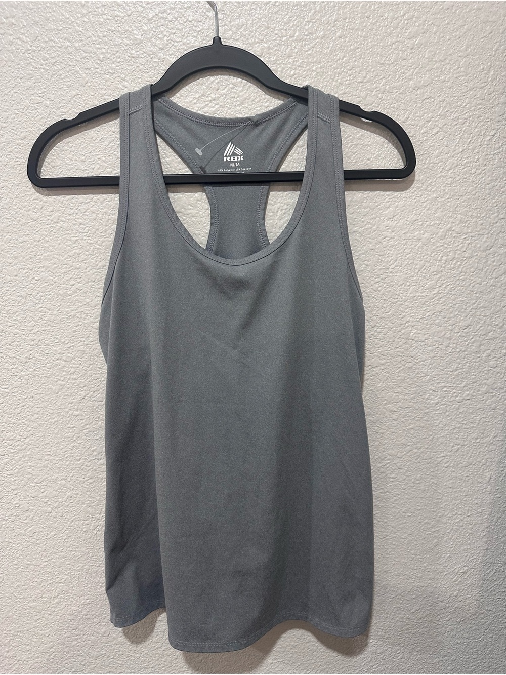 RBX Women's Gray Racerback Workout Tank